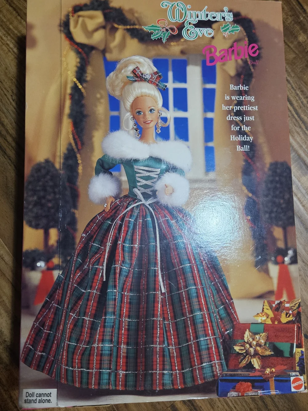 Barbie Winter's Eve Special Edition Doll - Green & Red Plaid